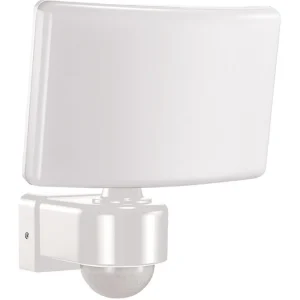 Aplique MONROE com sensor IP65 1x30W LED 2200lm 6000K Branco