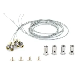 Kit 4 Cabos de Suspensão para Calhas Elétricas 300cm