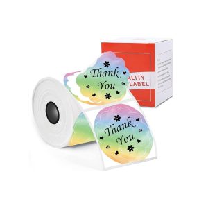 Rolo de Etiquetas 50x50mm Autocolantes 140pcs para SM110,SM220 E SM150