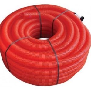 Tubo Corrugado Dupla Parede Vermelho 50m – 20mm a 125mm