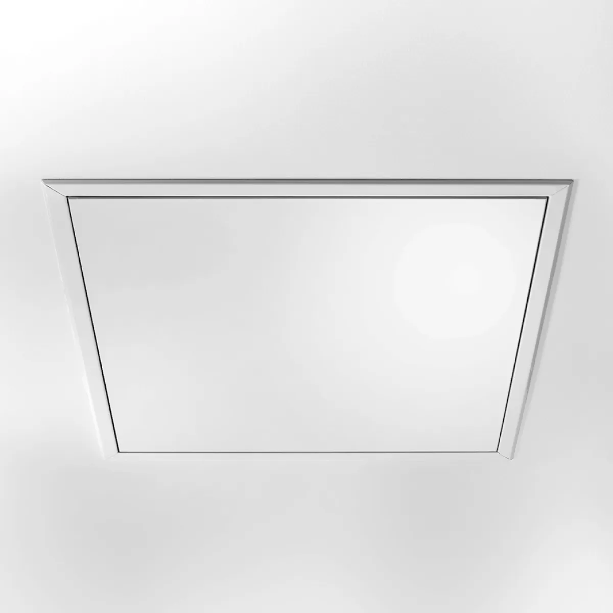 Alçapão metálico lacado branco SEMIN 200x200mm - Image 4