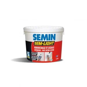 Massa reparação de fissuras SEM-LIGHT Interior SEMIN 1LT