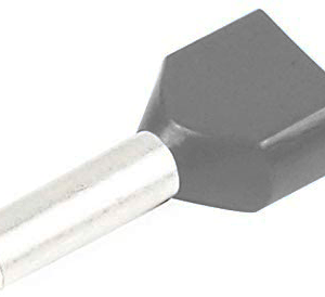 Ponteira Dupla Isolada 2x4mm² – 10un. ou 50un.