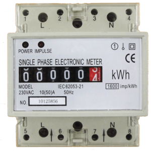 Wattímetro 220-240V (Contador Energia Kwh)